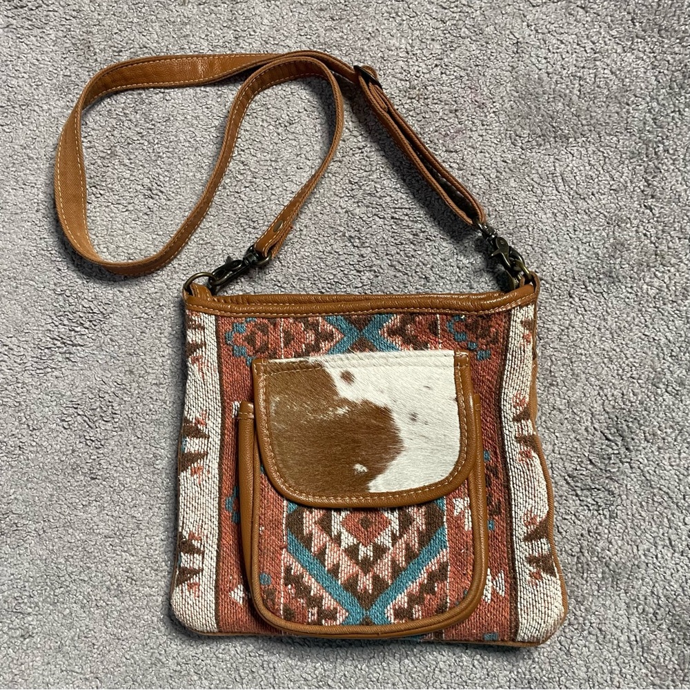 Myra Bag Western Tote Shoulder Bag for Women - Leather Crossbody Bag Tori *READ